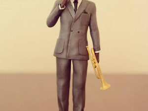 Miles Davis 3D Принт Модель