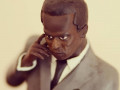 Miles Davis 3D 프린트 모델