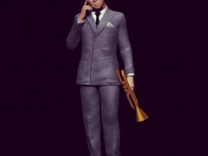 Майлз Девіс 3D Принт Модель