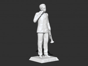 Miles Davis 3D Принт Модель