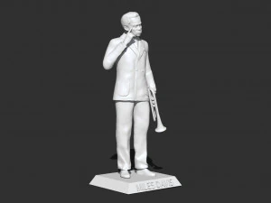 Майлз Девіс 3D Принт Модель