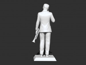 Miles Davis 3D Принт Модель