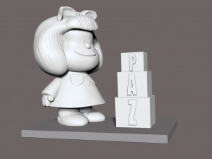 Mafalda Model do druku 3D