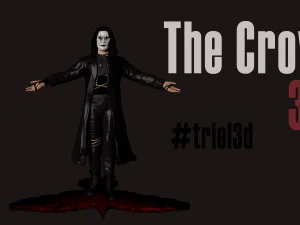 The Crow 3D Print Model