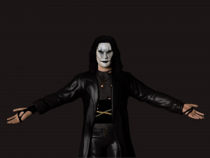 The Crow 3D Baskı Modeli