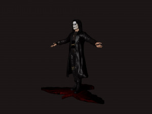 The Crow 3D Baskı Modeli