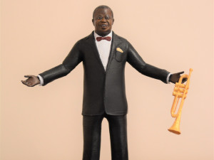 Louis Armstrong 3D 打印模型