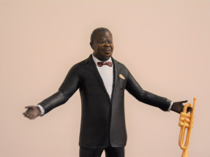 Louis Armstrong 3D 打印模型
