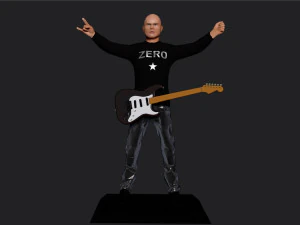 Billy Corgan 3D Print Model