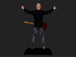 Billy Corgan 3Dプリントモデル