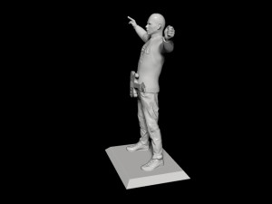 Billy Corgan 3Dプリントモデル