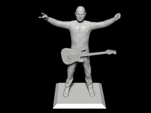 Billy Corgan 3D Print Model