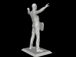 Billy Corgan 3Dプリントモデル