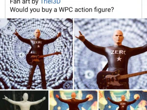 Billy Corgan 3D Print Model