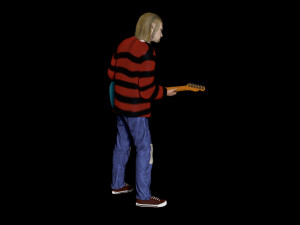 Kurt Cobain Model do druku 3D