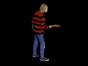 Kurt Cobain 3D Print Model