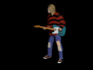 Kurt Cobain 3D Print Model