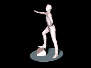 Dave Gahan 3D प्रिंट मॉडल