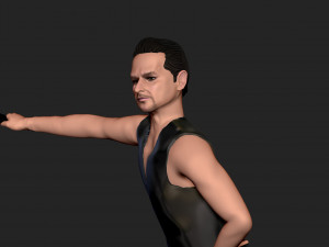 Dave Gahan 3D प्रिंट मॉडल
