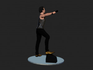 Dave Gahan 3D प्रिंट मॉडल