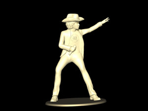 Enrique Bunbury Modelo de Impressão 3D