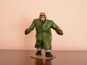 MF Doom - божевільний лиходій 3D Принт Модель