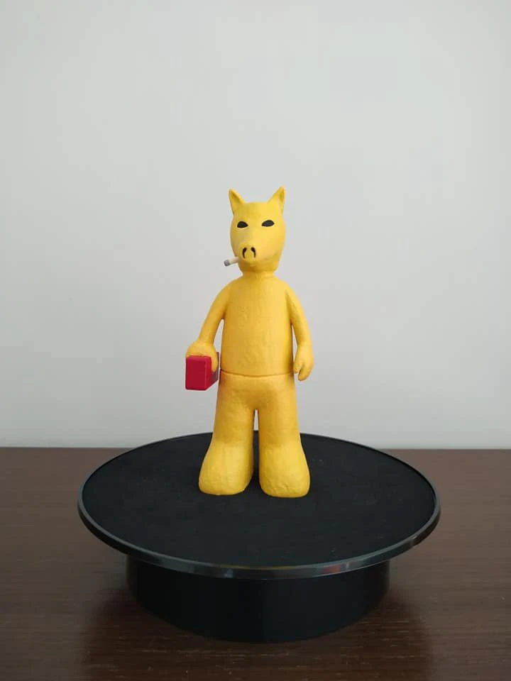 Quasimoto 3D Print Model .c4d .max .obj .3ds .fbx .stl .blend 