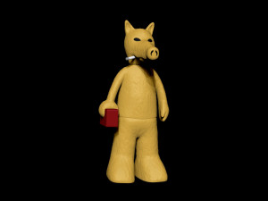 Quasimoto 3D Druckmodell