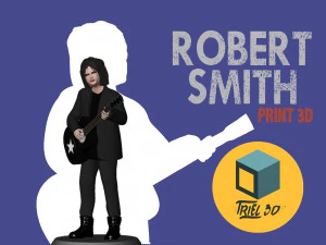 Robert Smith 3D Print Model