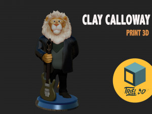 Clay Calloway 3D 프린트 모델