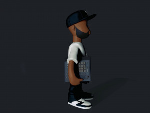 J Dilla 3D 打印模型