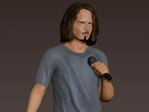 Chris Cornell 3D Print Model