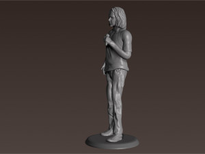 Chris Cornell Model Cetak 3D
