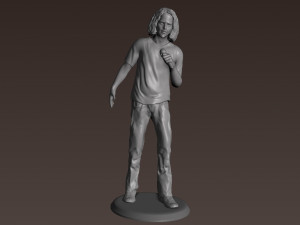 Chris Cornell Model Cetak 3D