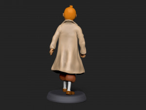 Tintin Modelo de impresión 3D