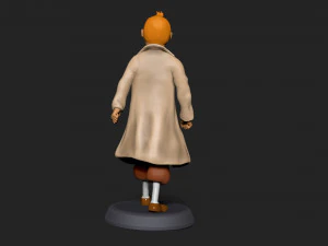 Tintin 3D Print Model