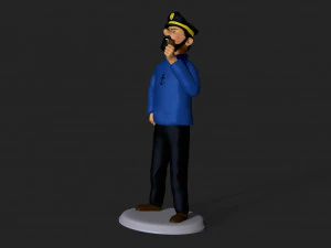 Captain haddock 3D Print Model