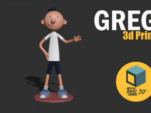 Грег 3D Принт Модель
