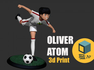 Oliver Atom 3D प्रिंट मॉडल