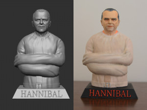Hannibal Lecter 3D 프린트 모델