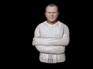 Hannibal Lecter Modelo de Impressão 3D