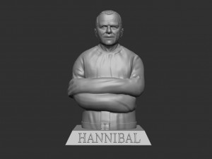 Hannibal Lecter Modelo de Impressão 3D