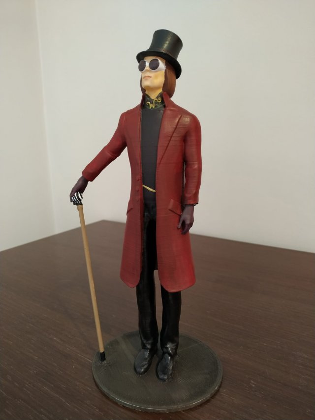 Willy Wonka Modello di stampa 3D