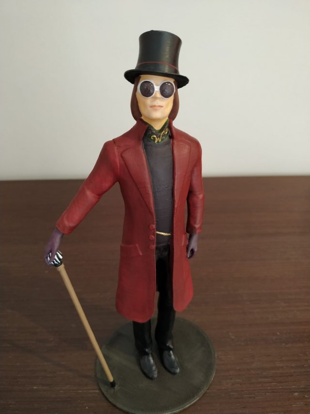 Willy Wonka Modello di stampa 3D