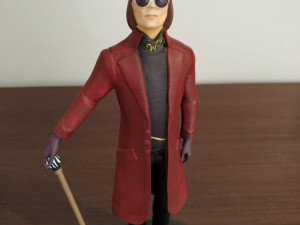 Willy Wonka 3D प्रिंट मॉडल