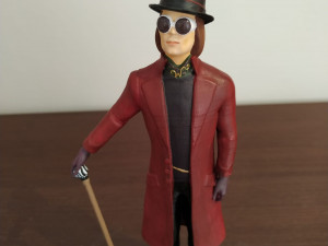 Willy Wonka 3D प्रिंट मॉडल