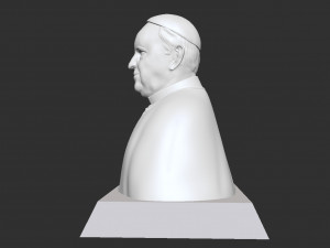 Pope Francis 3Dプリントモデル