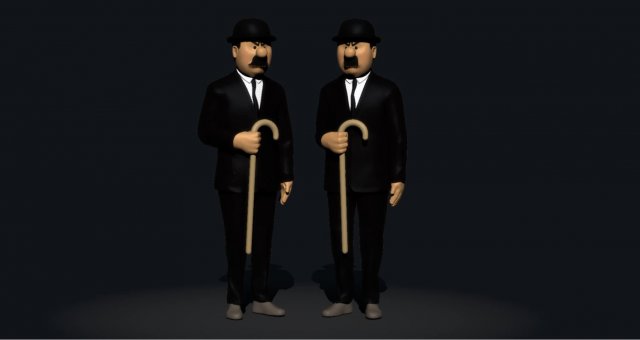 Thomson and Thompson Modelo de impresión 3D .c4d .max .obj .3ds .fbx .stl .blend 