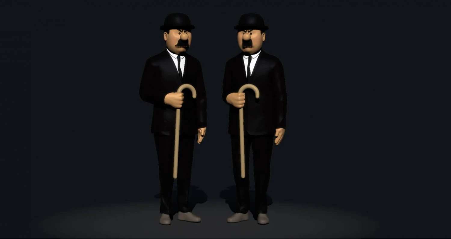 Thomson and Thompson 3D Print Model .c4d .max .obj .3ds .fbx .stl .blend 