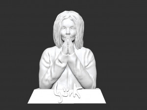 Bjork 3D Model Cetak 3D